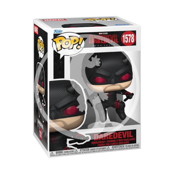Funko POP! Marvel: Daredevil - Daredevil 1578 (Black Suit) (Born Again)