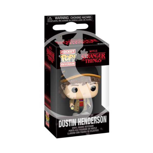Funko POP! Keychain: Stranger Things - Dustin Henderson