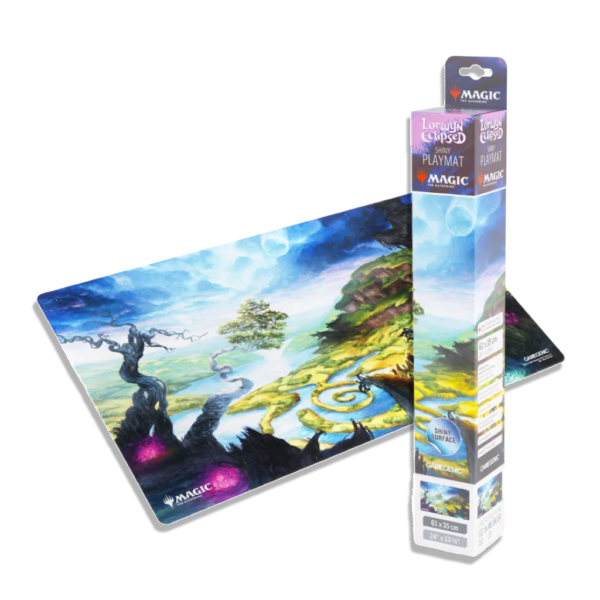 Magic: The Gathering Lorwyn Shiny Playmat – Evolving Wilds – Gamegenic