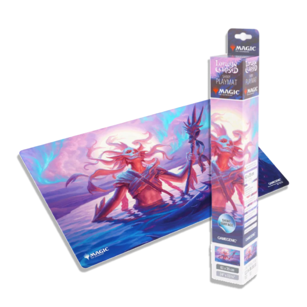 Magic: The Gathering Lorwyn Shiny Playmat – Eclipsed Merrow – Gamegenic