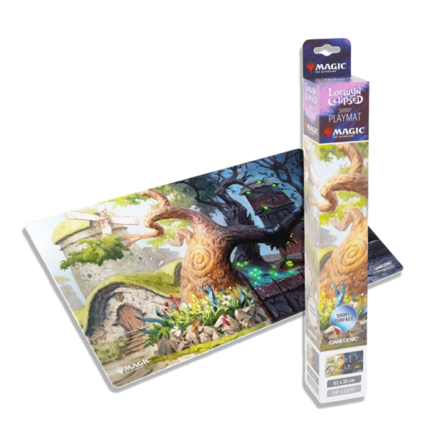 Magic: The Gathering Lorwyn Shiny Playmat – Temple Garden – Gamegenic