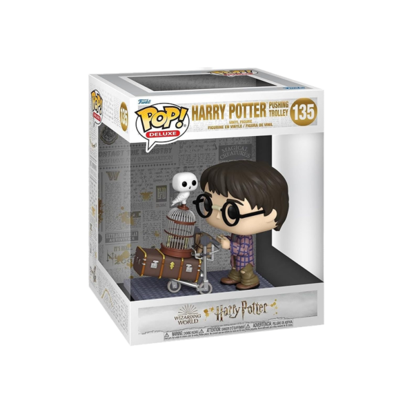Funko POP! Deluxe: Harry Potter – Harry Potter Pushing Trolley 135