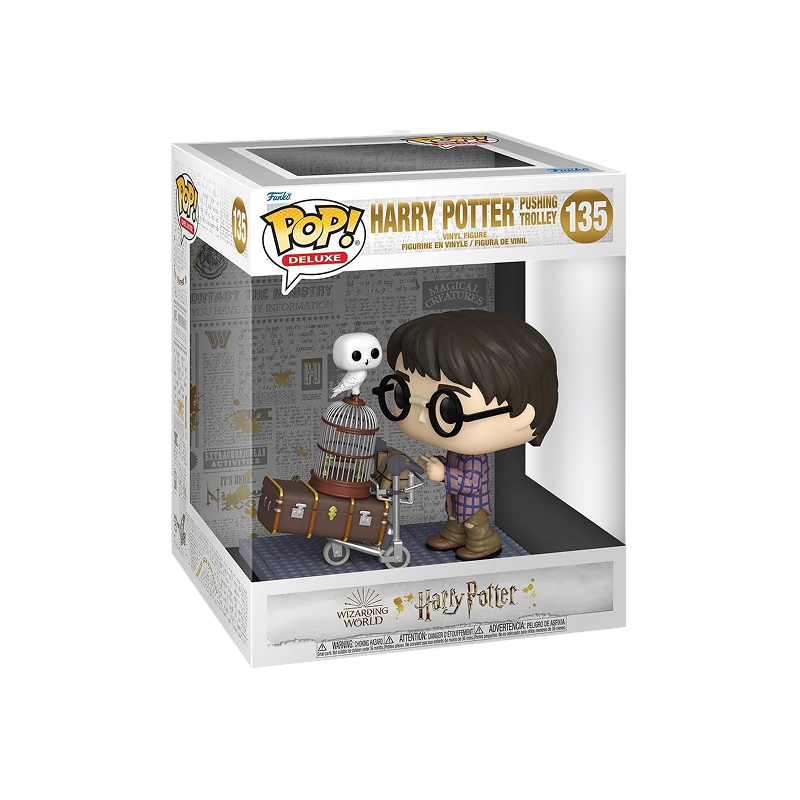 Funko POP! Deluxe: Harry Potter – Harry Potter Pushing Trolley 135