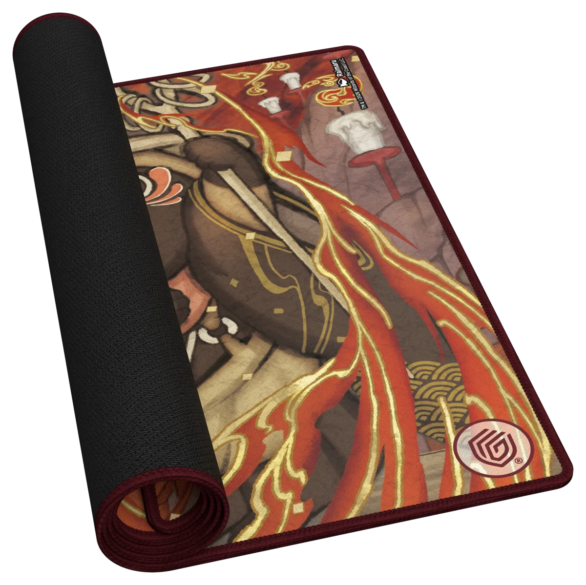 Magic: The Gathering: Play-Mat - "Secrets of Strixhaven" - Pyretic Ritual - immagine 3