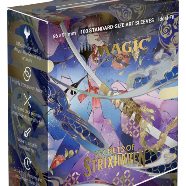 Magic The Gathering: "Secrets of Strixhaven" - Force of Will (JPN) - Ultimate Guard – Art Sleeves Standard Size (100)