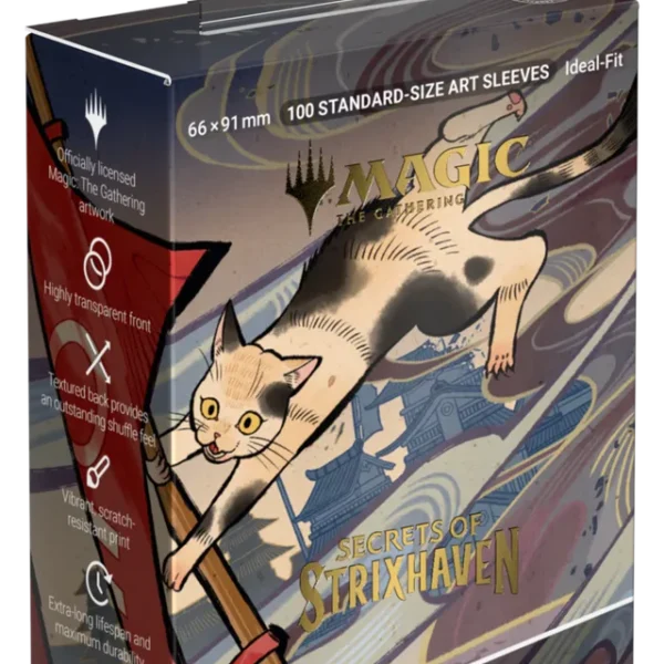 Magic The Gathering: "Secrets of Strixhaven" - Cyclonic Rift (JPN) - Ultimate Guard – Art Sleeves Standard Size (100)