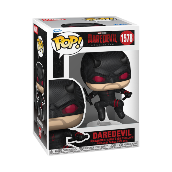 Funko POP! Marvel: Daredevil - Daredevil 1578 (Black Suit) (Born Again)