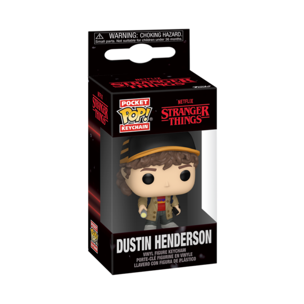 Funko POP! Keychain: Stranger Things - Dustin Henderson