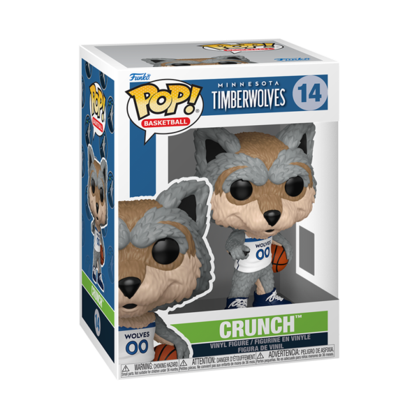 Funko POP! NBA: Minnesota Timberwolves – Crunch 14 (Mascots)