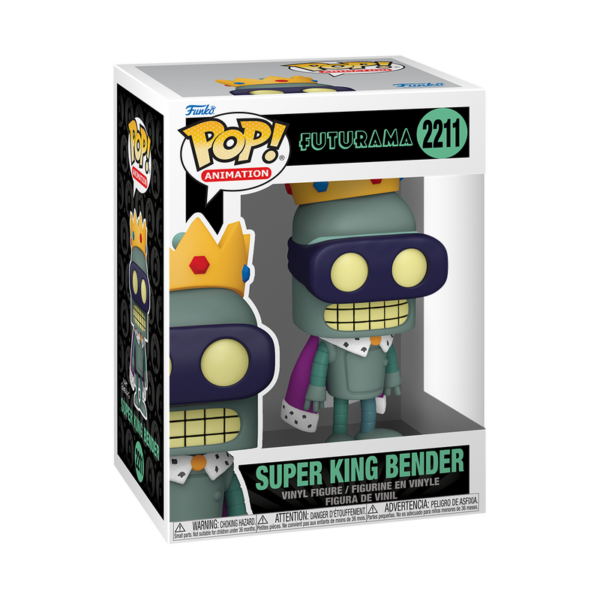 Funko POP! Animation: Futurama - Super King Bender 2211