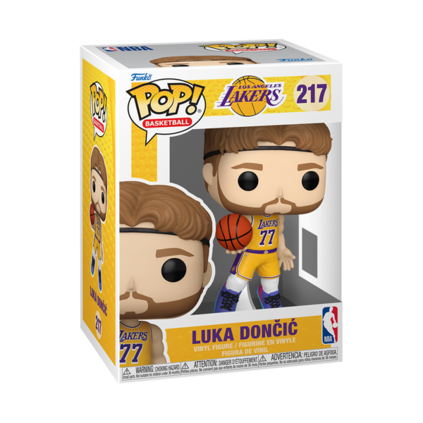 Funko POP! NBA: Los Angeles Lakers - Luka Dončić 217 (2025 Icon Edition Uniform)