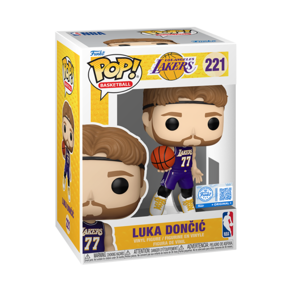 Funko POP! NBA: Los Angeles Lakers - Luka Doncic 221 (2025 Statement Edition Uniform) (Exclusive)
