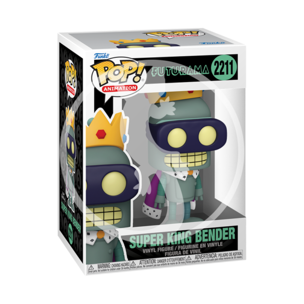 Funko POP! Animation: Futurama - Super King Bender 2211