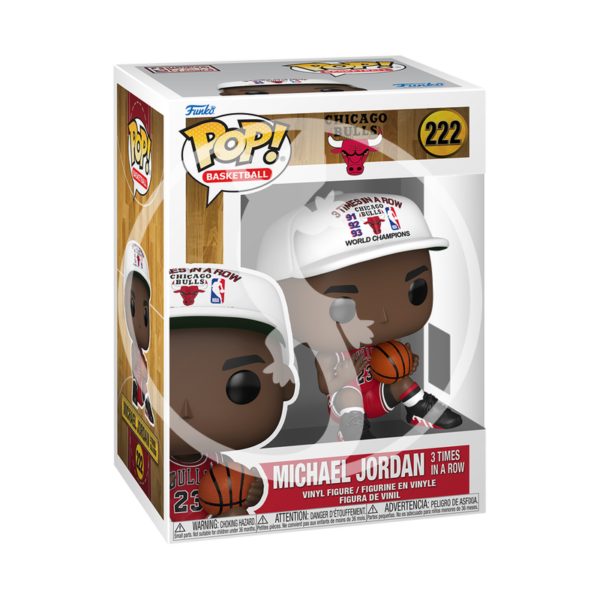 Funko POP! NBA: Chicago Bulls – Michael Jordan 222 (3 Times in a Row)