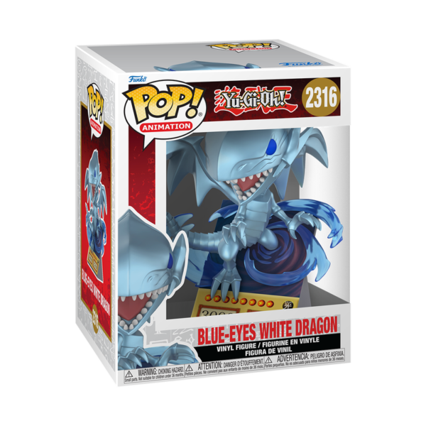 Funko POP! Animation: Yu-Gi-Oh! – Blue Eyes White Dragon 2316 Premium