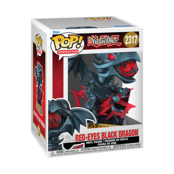 Funko POP! Animation: Yu-Gi-Oh! – Red-Eyes Black Dragon 2317 Premium