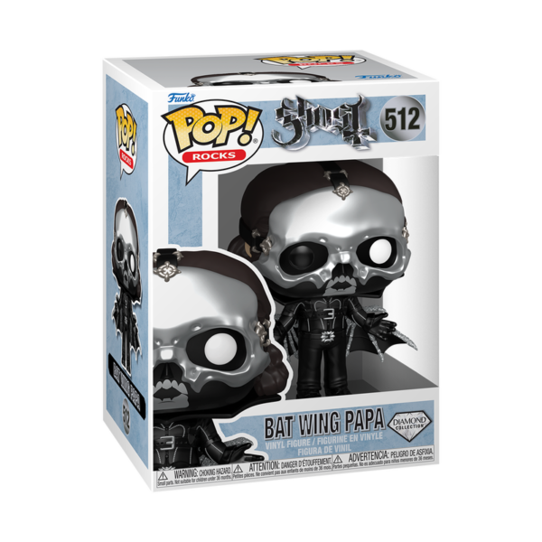 Funko POP! Rocks: Ghost - Bat Wing Papa 512 (Diamond Glitter Edition)