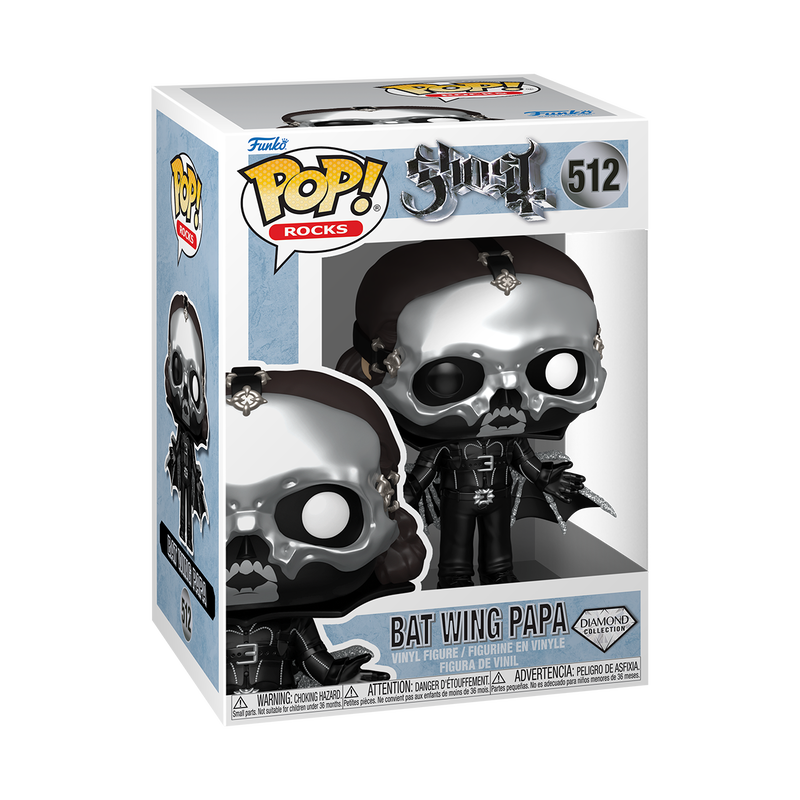 Funko POP! Rocks: Ghost - Bat Wing Papa 512 (Diamond Glitter Edition)