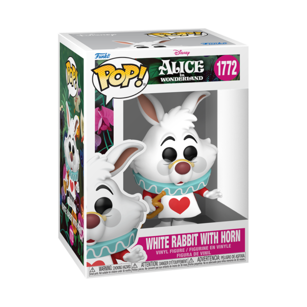 Funko POP! Disney: Alice in Wonderland - White Rabbit with Horn 1772