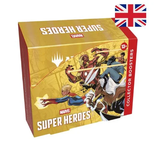 Magic: The Gathering - Marvel Super Heroes - Collector Booster Box ENG (12 Bustine)