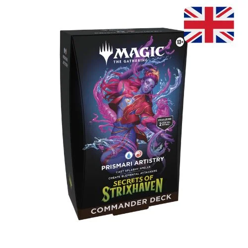 Magic: The Gathering: Secrets of Strixhaven - Prismari Artistry - Commander Deck ENG