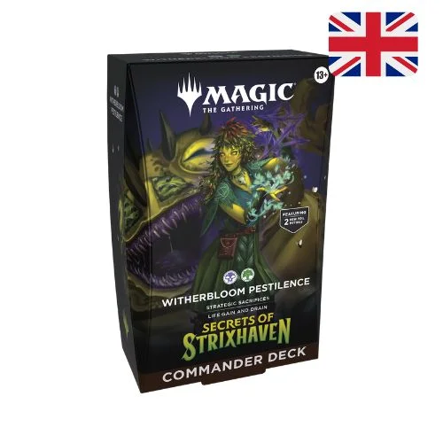 Magic: The Gathering: Secrets of Strixhaven - Witherbloom Pestilence - Commander Deck ENG