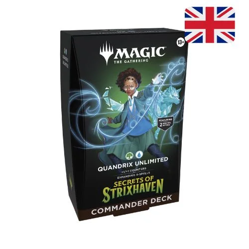 Magic: The Gathering: Secrets of Strixhaven - Quandrix Unlimited - Commander Deck ENG