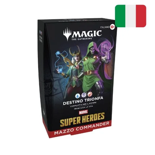 Magic: the Gathering - Marvel Super Heroes - Mazzo Commander Destino Trionfa ITA (100 carte)