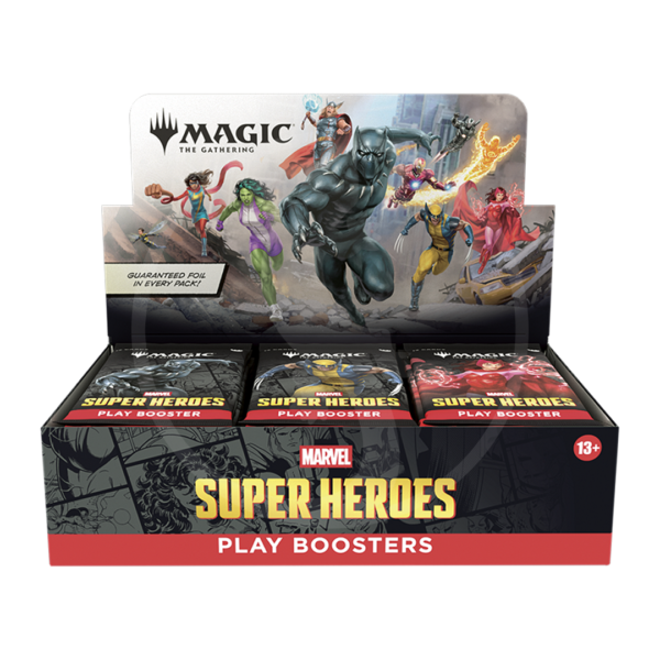 Magic The Gathering: Marvel Super Heroes - Play Booster Box ENG