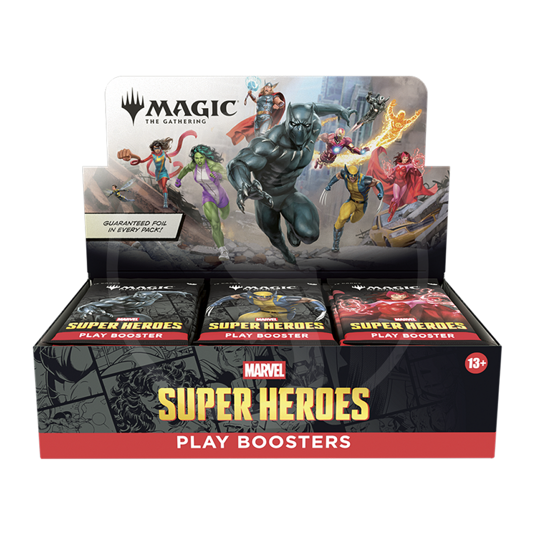 Magic The Gathering: Marvel Super Heroes - Play Booster Box ENG