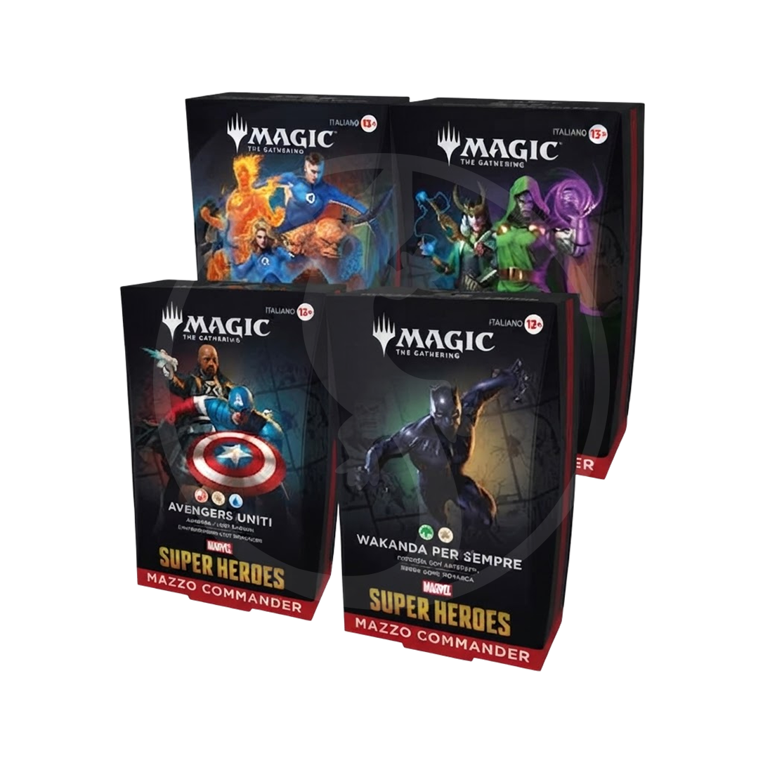 Magic The Gathering: Marvel Super Heroes - Mazzo Commander ITA
