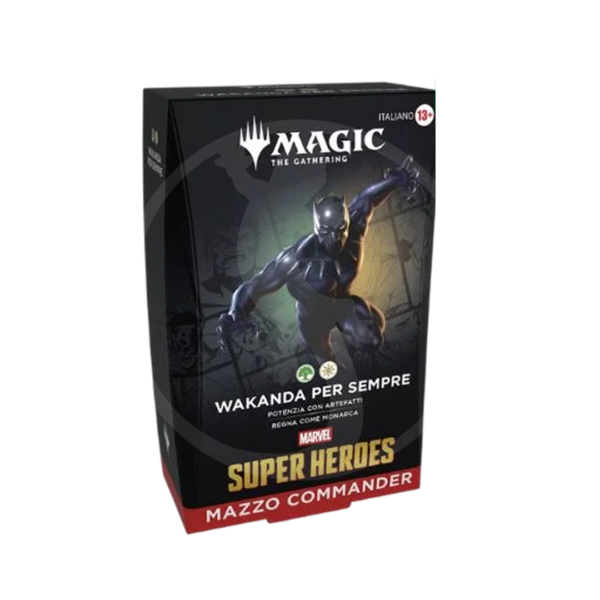 Magic The Gathering: Marvel Super Heroes - Mazzo Commander Wakanda ITA
