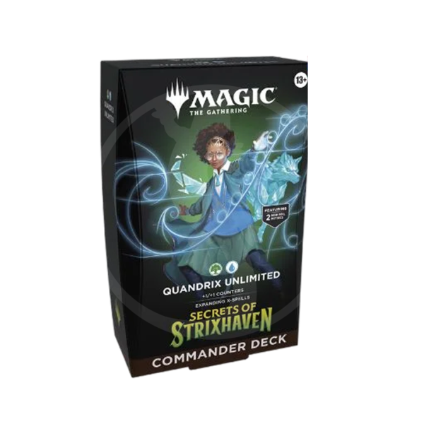 Magic The Gathering: Secrets of Strixhaven - Quandrix Unlimited - Commander Deck ENG