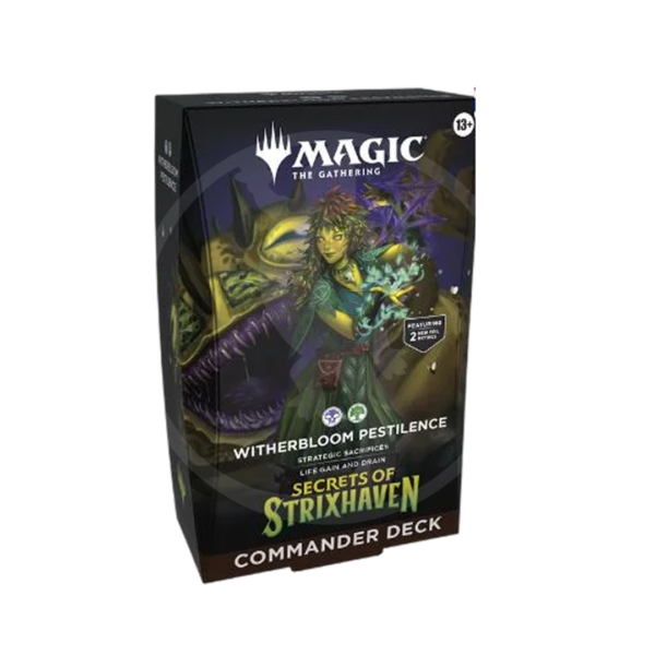 Magic The Gathering: Secrets of Strixhaven - Witherbloom Pestilence - Commander Deck ENG
