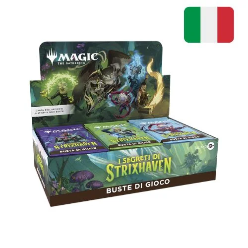 Magic: The Gathering - I Segreti di Strixhaven - Play Booster Box ITA (30 Buste)