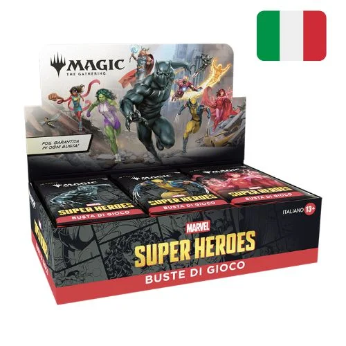 Magic: The Gathering - Marvel Super Heroes - Play Booster Box ITA (30 buste)