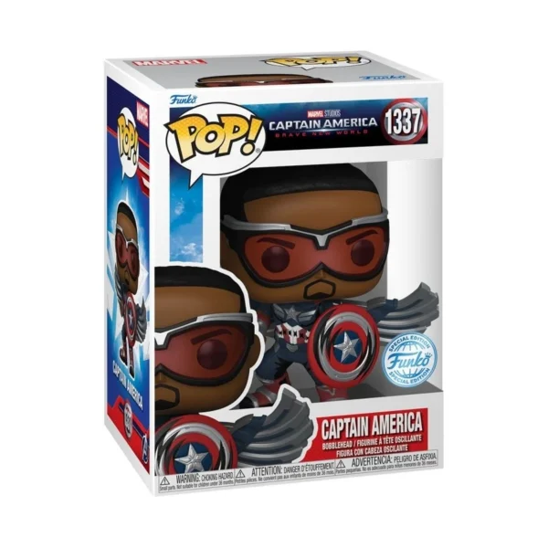 Funko POP! Marvel: Captain America: Brave New World - Captain America 1337
