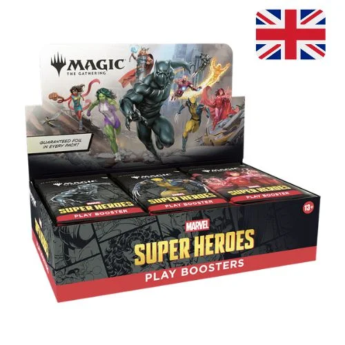 Magic: The Gathering - Marvel Super Heroes - Play Booster Box ENG (30 buste)