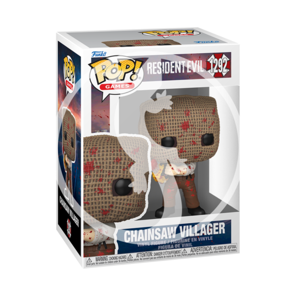 Funko POP! Games: Resident Evil - Chainsaw Villager 1292 (Bloody)