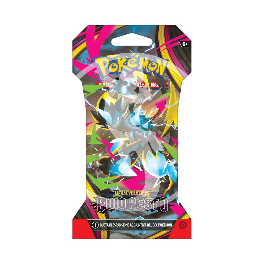 Pokémon: Megaevoluzione Buio Pesto - Busta 10 carte in Paper Sleeve