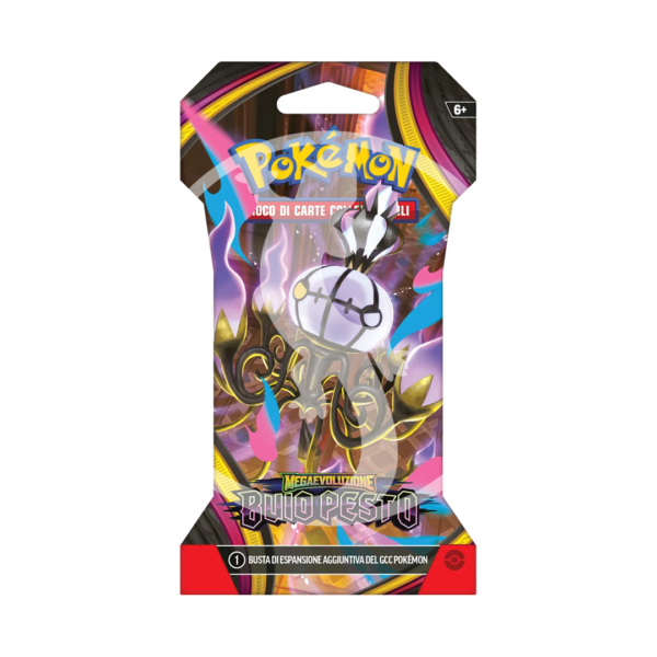 Pokémon: Megaevoluzione Buio Pesto - Busta 10 carte in Paper Sleeve