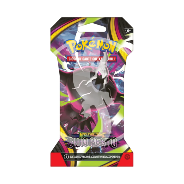 Pokémon: Megaevoluzione Buio Pesto - Busta 10 carte in Paper Sleeve