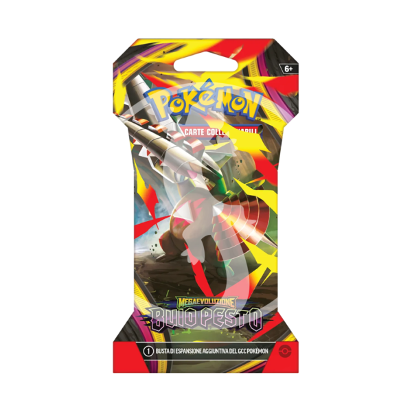 Pokémon: Megaevoluzione Buio Pesto - Busta 10 carte in Paper Sleeve