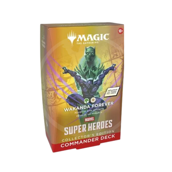 Magic The Gathering: Marvel Super Heroes - Wakanda Forever Collector’s Edition - Commander Deck ENG