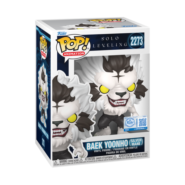 Funko POP! Animation: Solo Leveling – Baek Yoonho (Silver Mane)