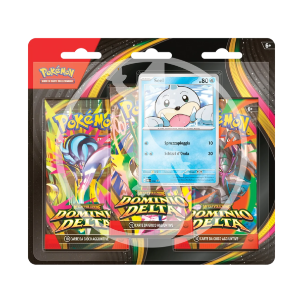 Pokémon: Megaevoluzione – Dominio Delta – Blister da tre bustine – Seel ITA