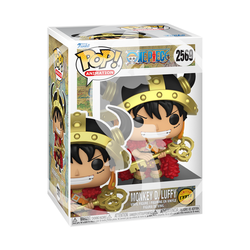 Funko POP! Animation: One Piece – Monkey D. Luffy with Helmet 2569 Chase