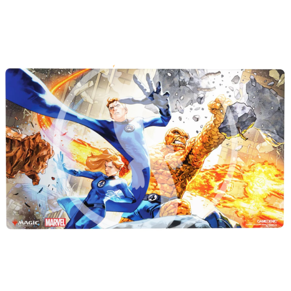 Magic: The Gathering: Play-Mat Shiny Gamegenic - "Marvel Super Heroes" - The Fantastic Four