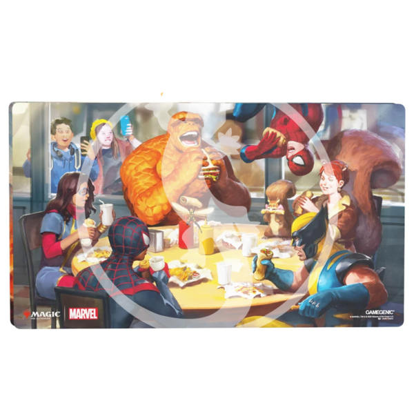 Magic: The Gathering: Play-Mat Gamegenic - "Marvel Super Heroes" - Heroic Feast