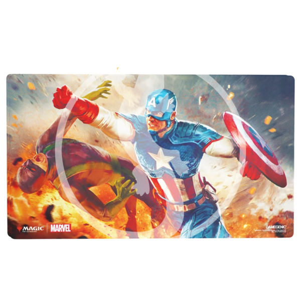 Magic: The Gathering: Play-Mat Gamegenic - "Marvel Super Heroes" - Captain America - Super Soldier